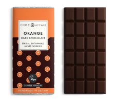 Chocolate bar orange flavor