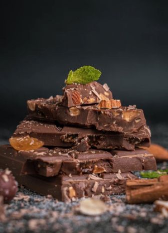 Nuts and chocolates